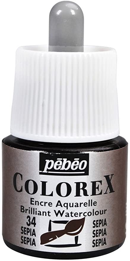 

Акварельные чернила PEBEO Colorex 45 мл сепия 341-034 PEBEO 341-034, Коричневый, Colorex
