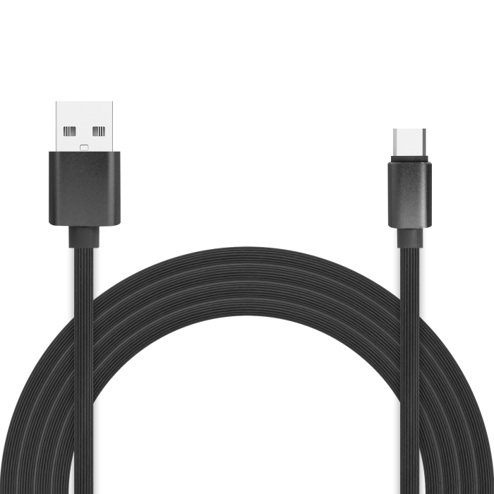 

Кабель Jet.A JA-DC34 USB2.0/USB Type C 1m Black, JA-DC34