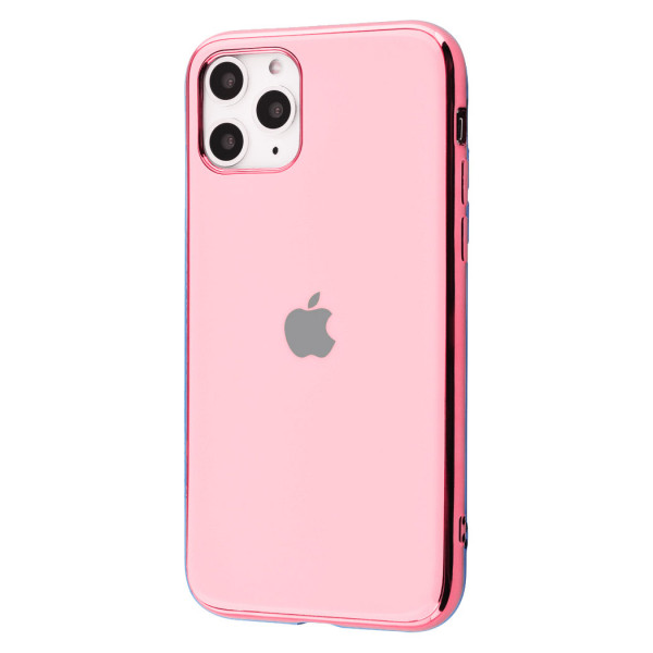 фото Чехол epik glossy logo для apple iphone 11 pro max (6.5") (rose gold)