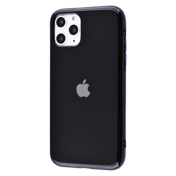 фото Чехол glossy logo для apple iphone 11 pro max black epik