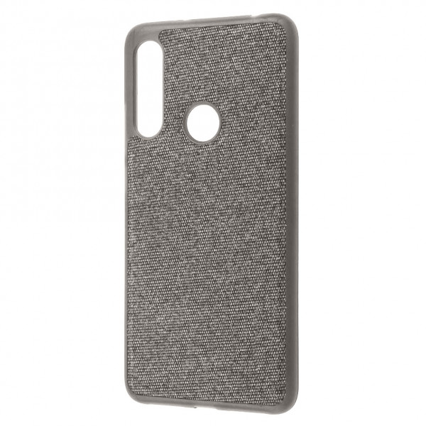 фото Чехол fiber logo для huawei p30 lite / honor 20 lite / 20s grey epik