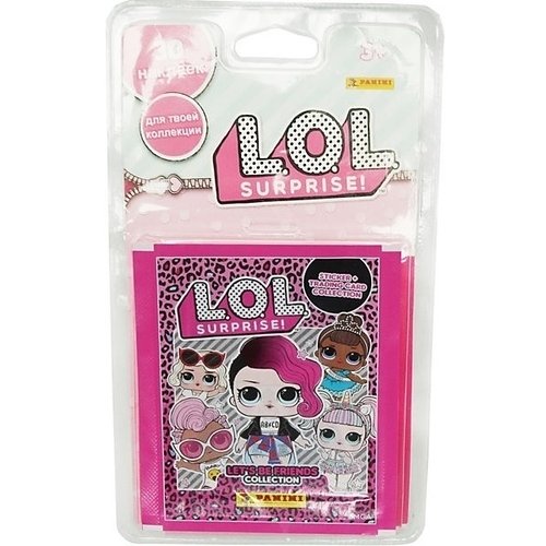 

Блистер с наклейками L.O.L. Superprise 2 , 6 пакетиков Panini 8018190097344