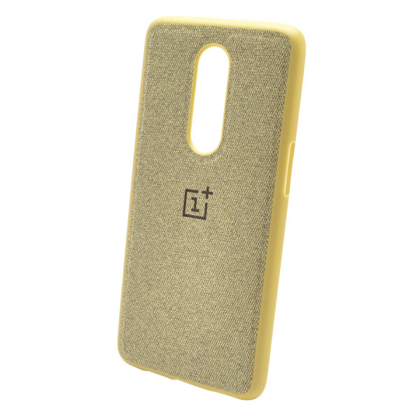 фото Чехол fiber logo для oneplus 6 gold epik