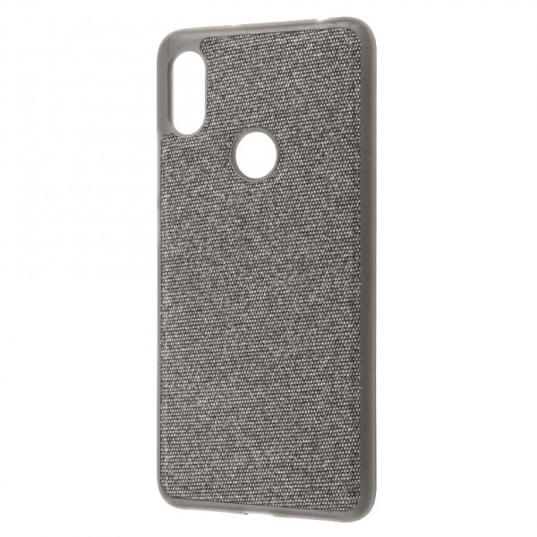 фото Чехол fiber logo для xiaomi mi 8 grey epik