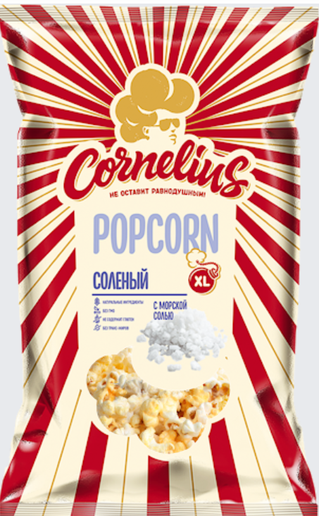 

Попкорн Cornelius соленый