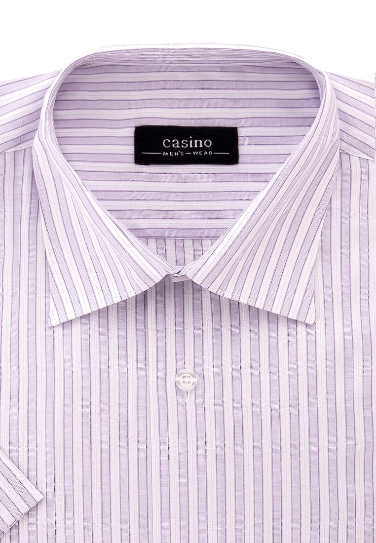 Рубашка мужская CASINO c711/0/7675/Z фиолетовая 40