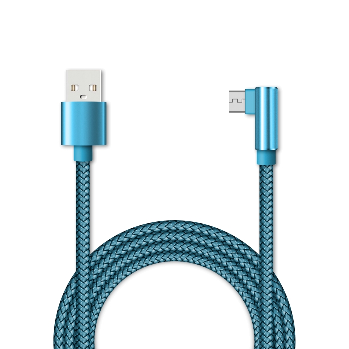 Кабель Jet.A JA-DC25 USB2.0/micro USB 1m Blue