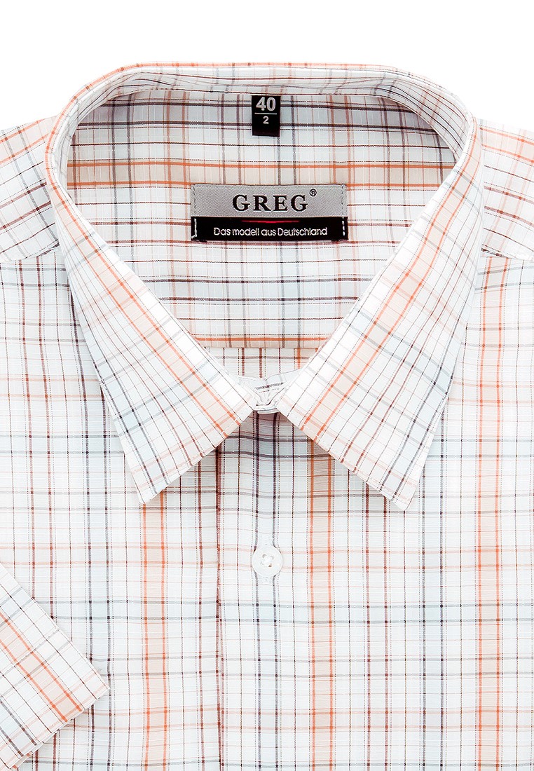 Рубашка мужская Greg Gb155/309/806/Z/2b бежевая 39
