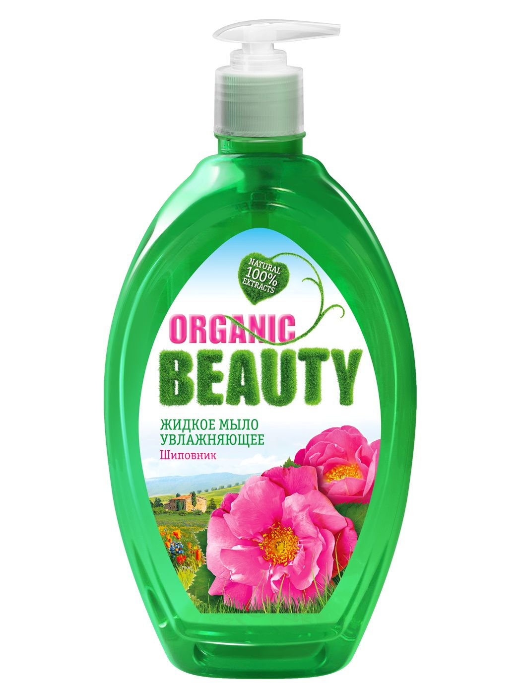 фото Жидкое мыло для рук organic beauty увлажняющее 500 мл