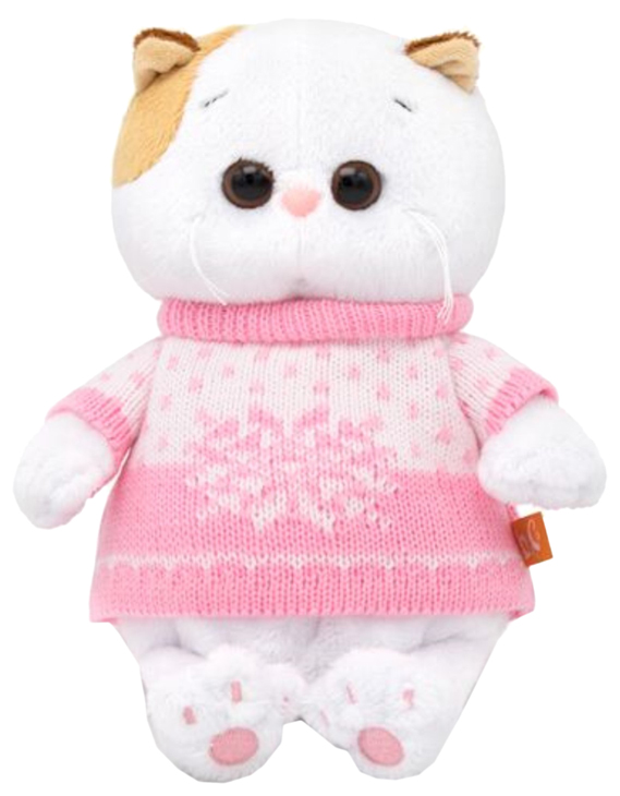 фото Мягкая игрушка budi basa кошечка ли-ли baby в свитере, 20 см