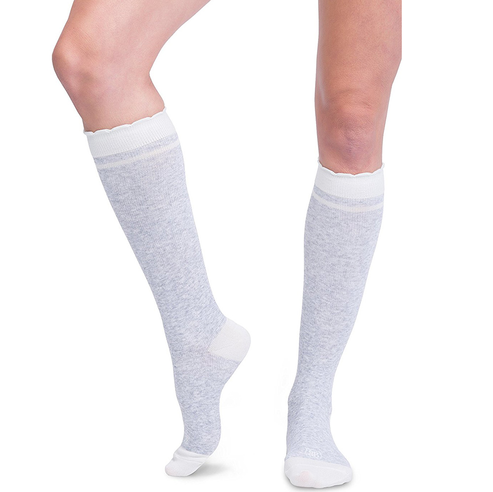 фото Гольфы компрессионные belly bandit compression socks, heather grey, 36-38 ru