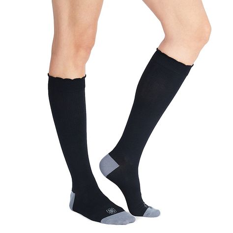 фото Гольфы компрессионные belly bandit compression socks, black, 37-41 ru