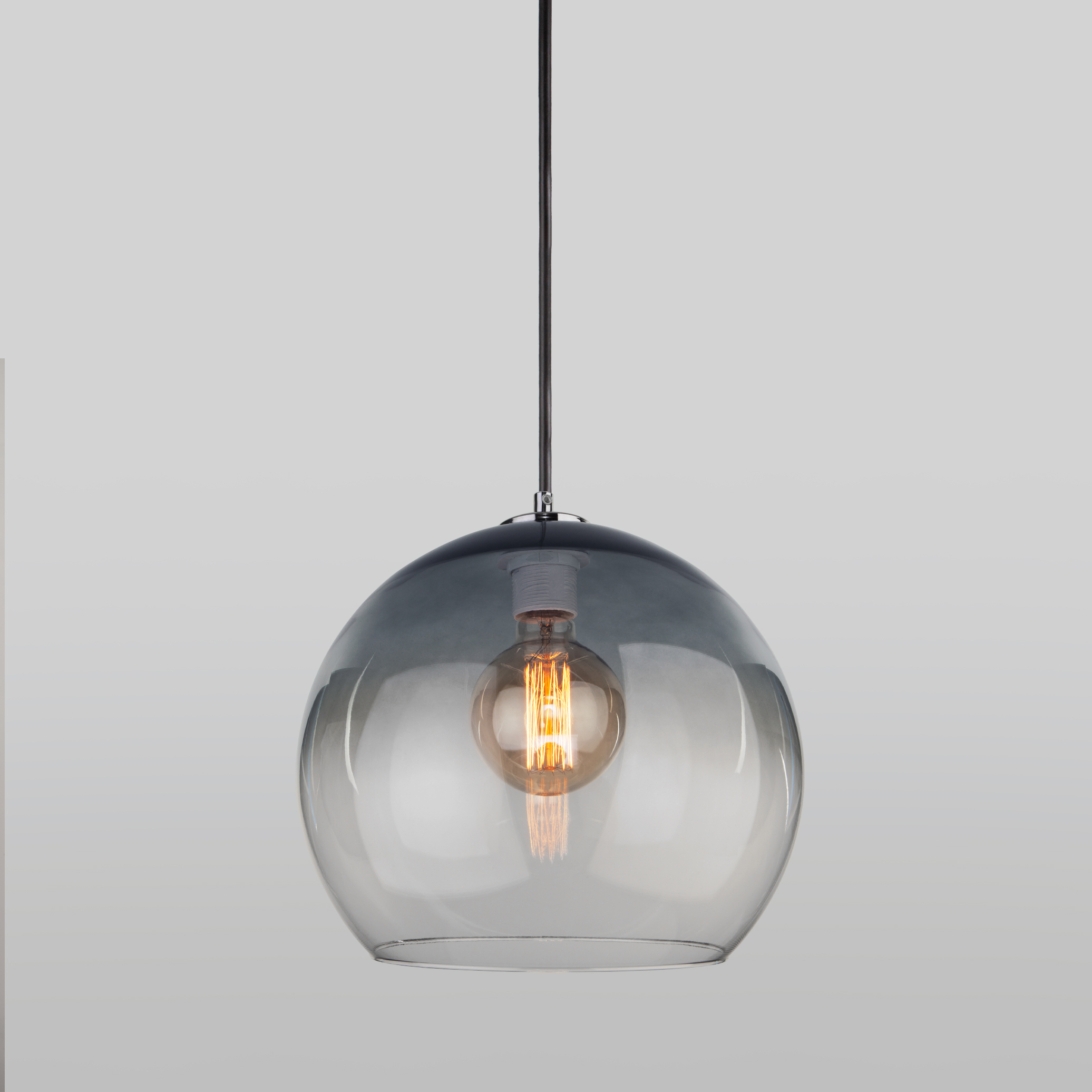 фото Подвесной светильник со стеклянным плафоном tk lighting 2773 santino