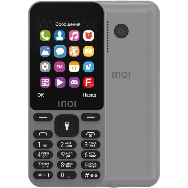 фото Мобильный телефон inoi 241 dark grey