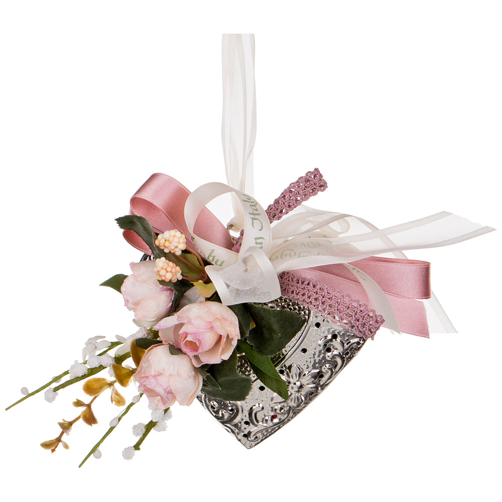 

Елочная игрушка Ingroflor 309-605 10 см 1 шт., Розовый