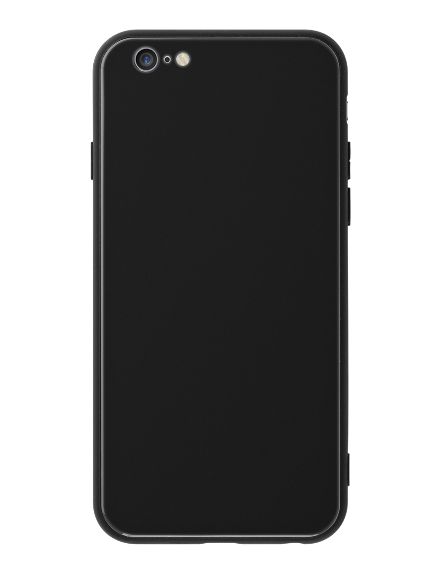 Чехол iPhone 6/6S, NN, стекло, Black, Glass