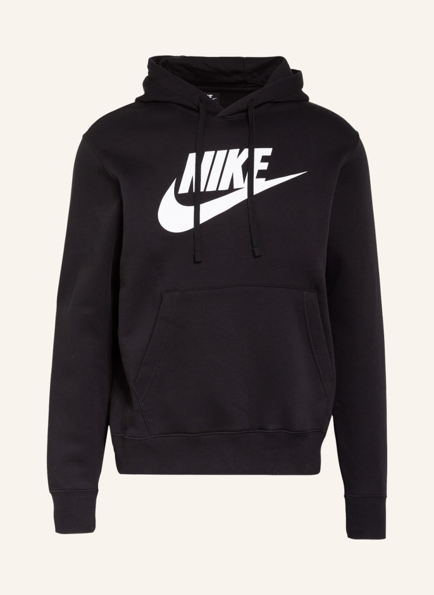 Худи мужское Nike 1001079863 черное 2XL (доставка из-за рубежа)