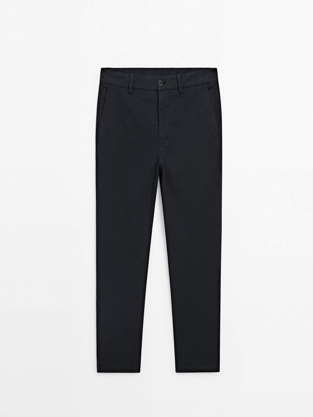 

Брюки мужские Massimo Dutti 0022/022-I2024 синие 38, Синий, 0022/022-I2024
