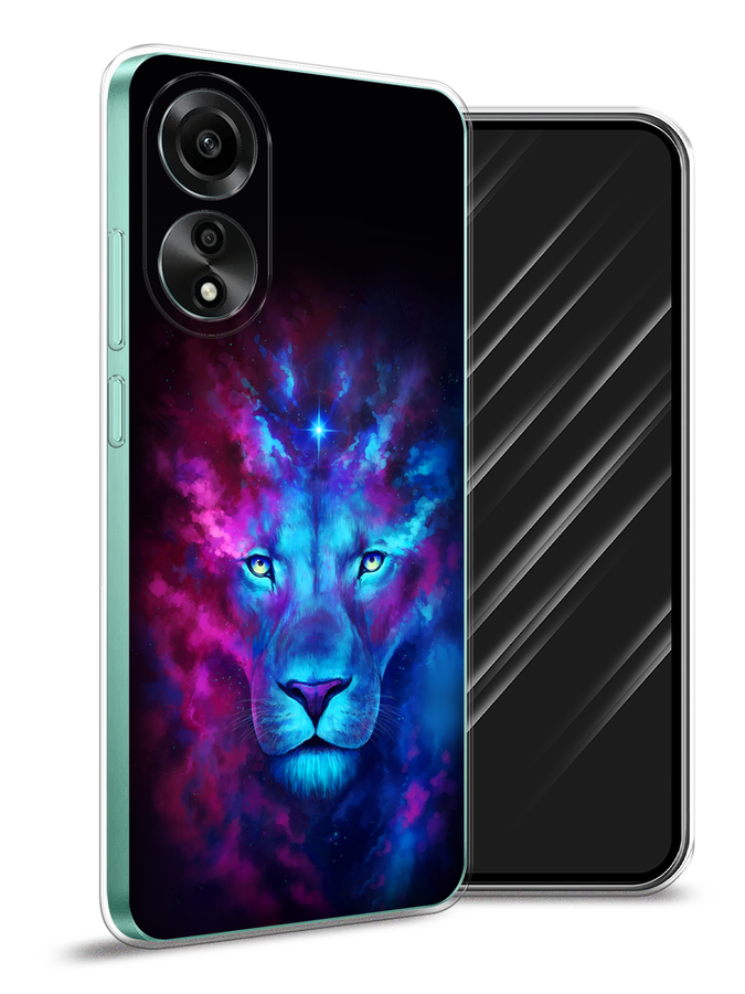 

Чехол Awog на Oppo A78 4G "Космический лев", Голубой, 2514750-1