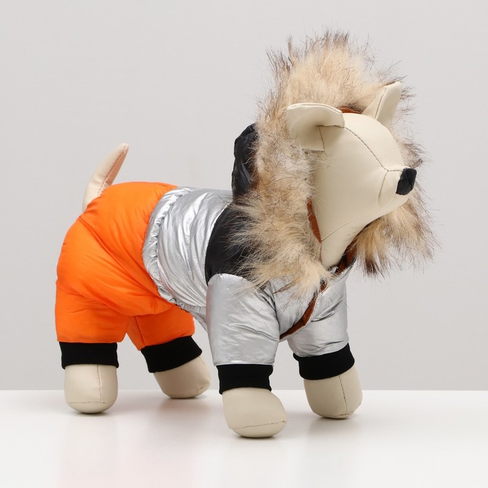 

Комбинезон Пушок, размер 16 (ДС 36 см, ОГ 46 см, ОШ 35 см), коралловый