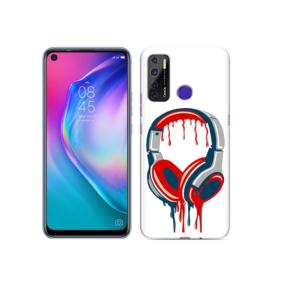 

Чехол MyPads Tocco для Tecno Camon 15 не делай громко, Прозрачный, Tocco