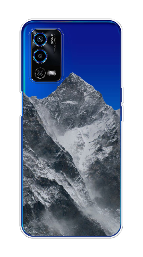 

Чехол на Oppo A55 4G "Горы арт 4", Серый;бежевый, 259150-2