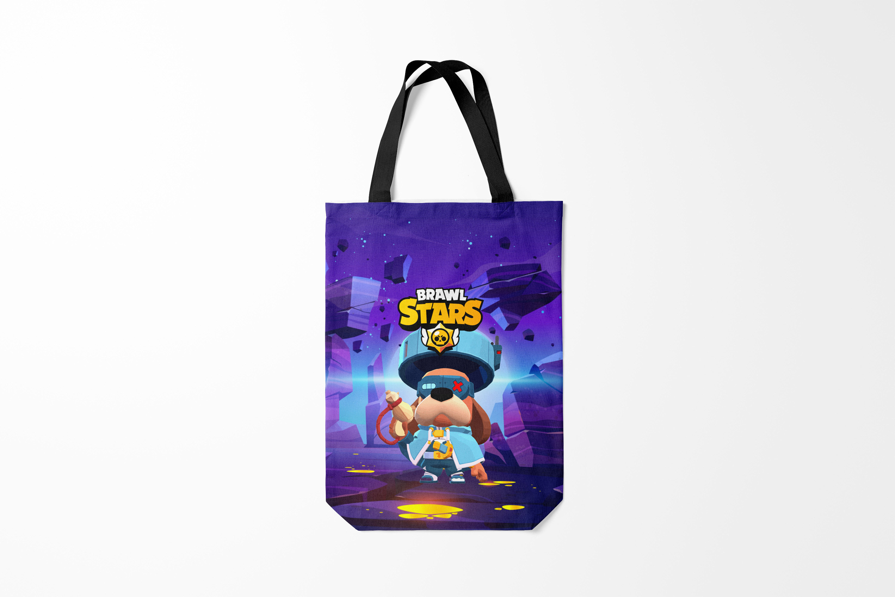 

Сумка шoппер унисекс Burnettie Brawl Stars Генерал Гавс,, Brawl Stars Генерал Гавс