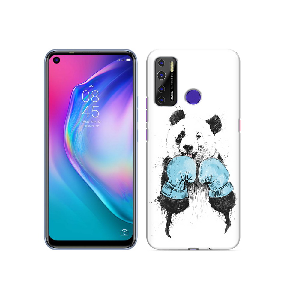 

Чехол MyPads Tocco для Tecno Camon 15 панда боксер, Прозрачный, Tocco