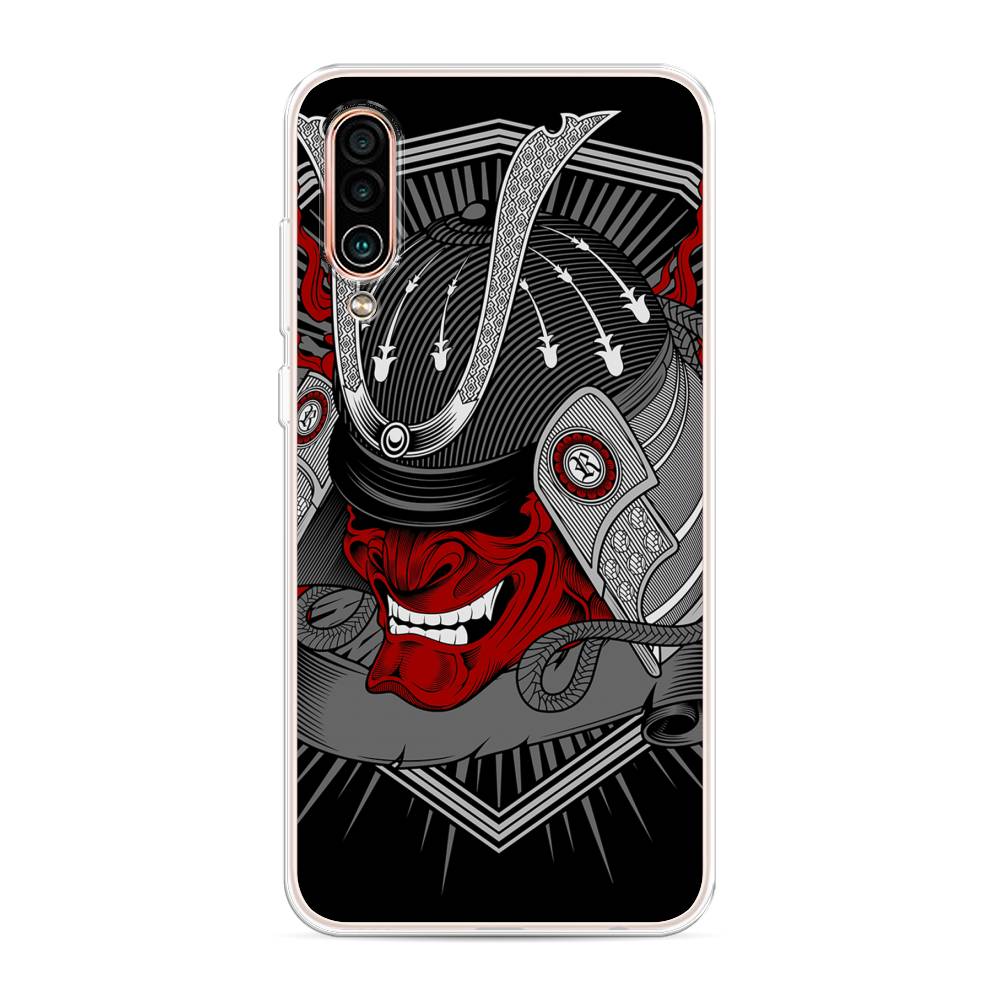 

Чехол на Meizu 16Xs "Красная маска самурая", Белый;красный;черный, 73450-4