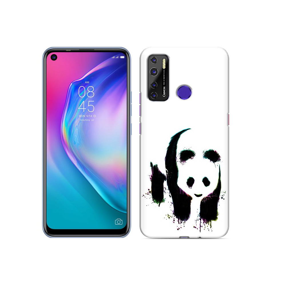 

Чехол MyPads Tocco для Tecno Camon 15 панда в акварели, Прозрачный, Tocco