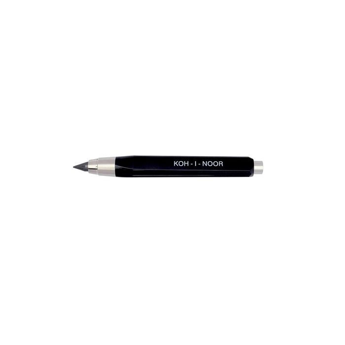

Карандаш цанговый 5.6 мм металл/пластмасса Koh-I-Noor короткий 5344, Черный