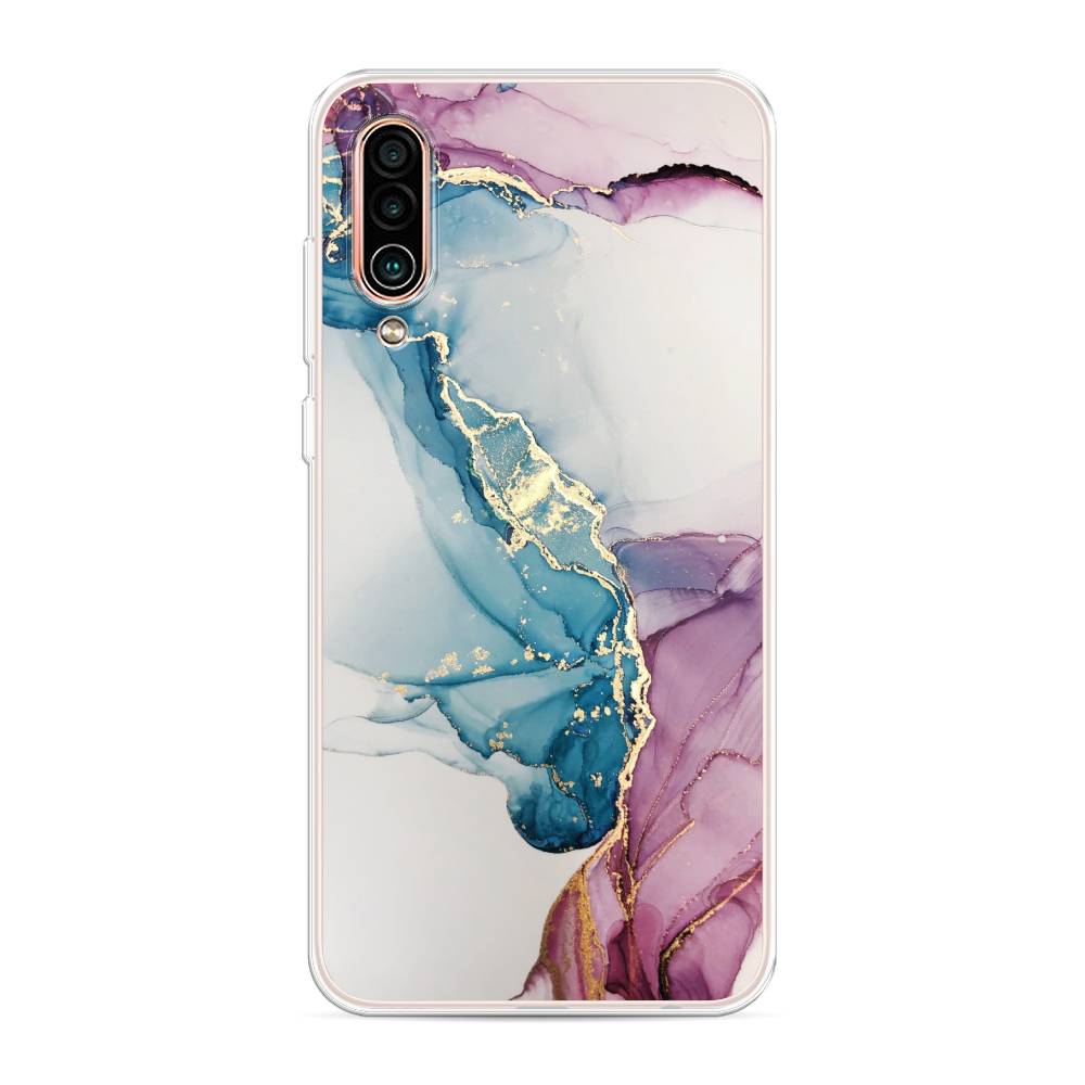 

Чехол на Meizu 16Xs "Розовые разводы рисунок", 73450-3