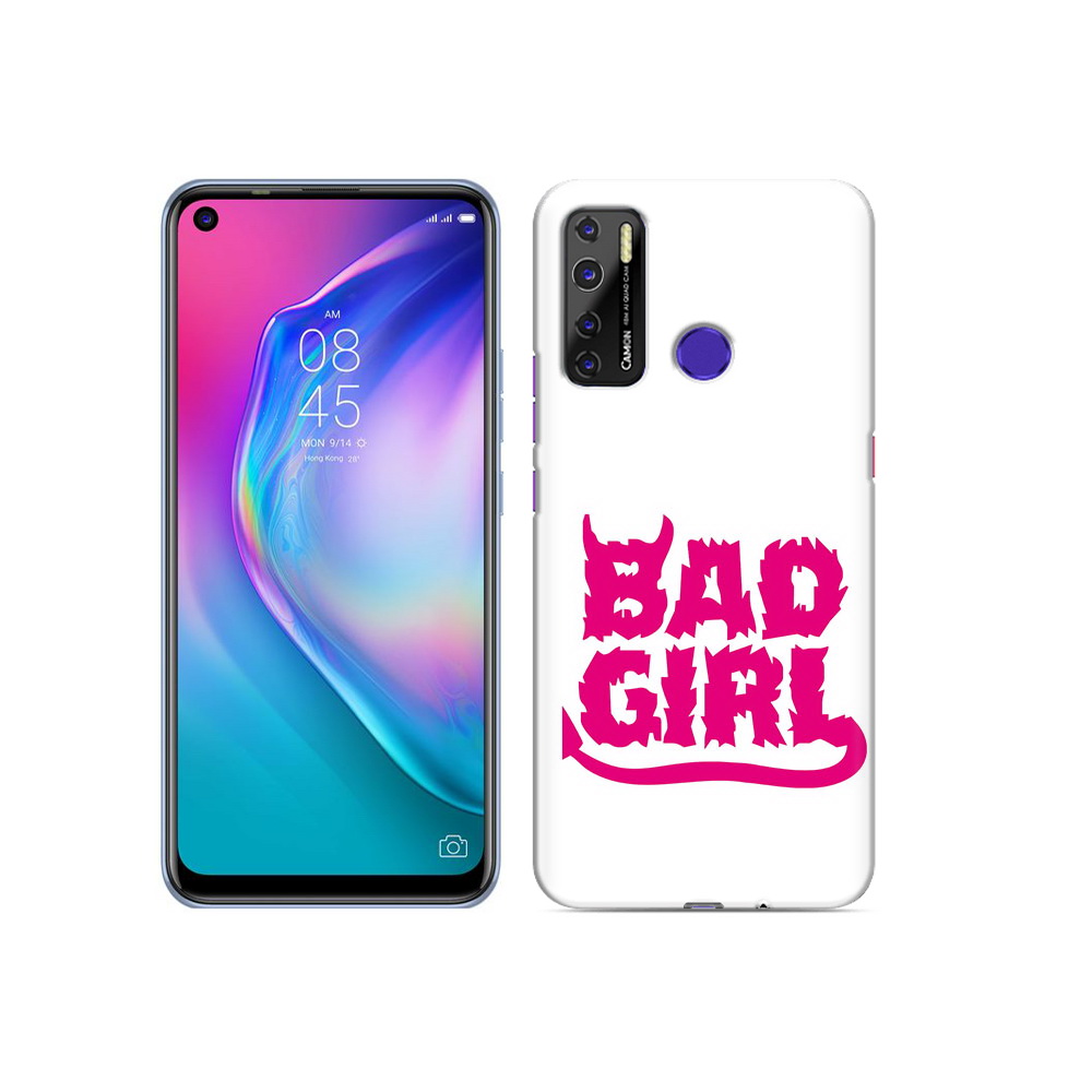 

Чехол MyPads Tocco для Tecno Camon 15 плохая девочка, Прозрачный, Tocco