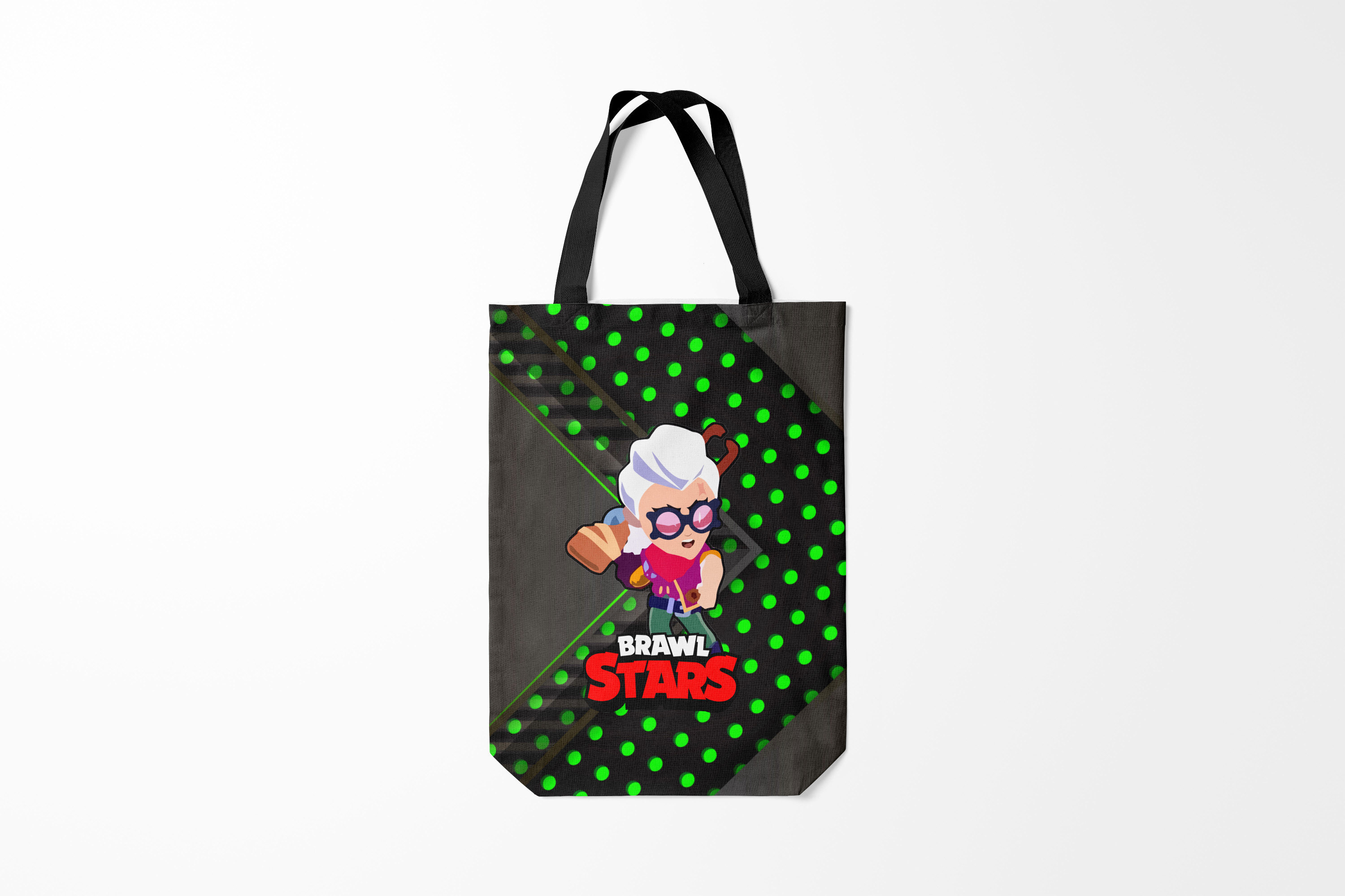 

Сумка шoппер унисекс Burnettie Brawl Stars Белль Belle,, Brawl Stars Белль Belle