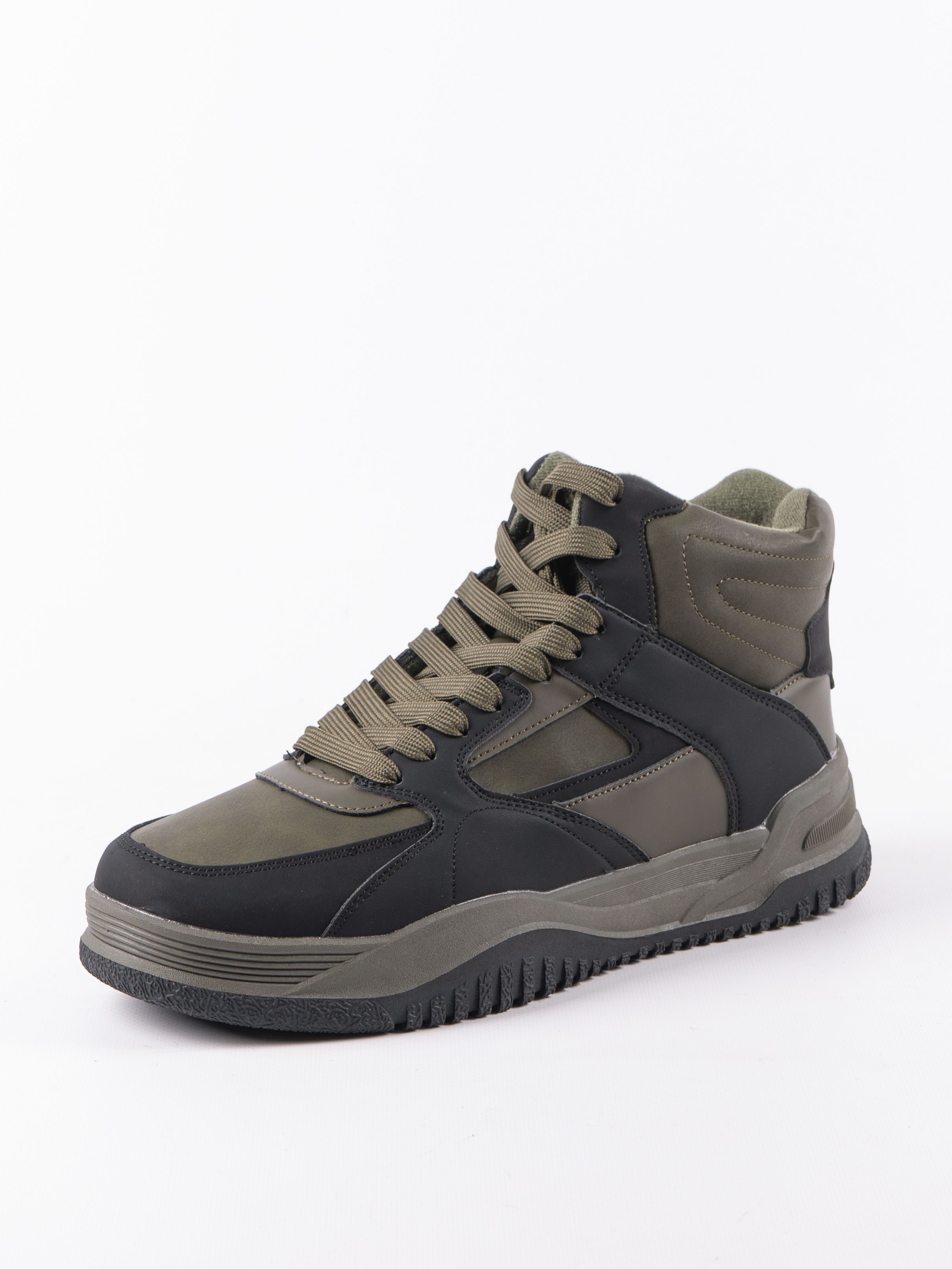 

Кеды мужские Crosby 438241/04-01 хаки 44 RU, 438241/04-01