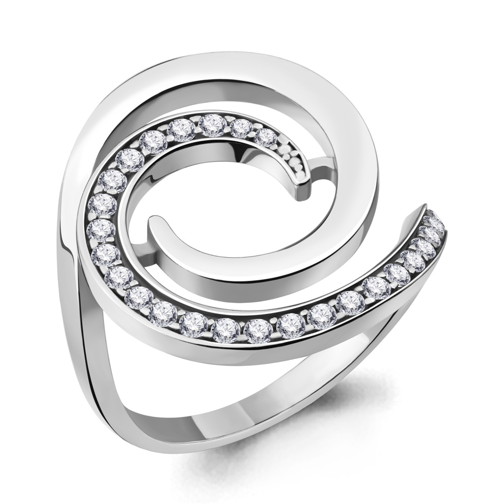 

Кольцо из серебра р. 18,5 AQUAMARINE 68839А_925_р, 68839А_925_р