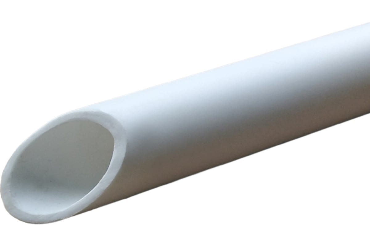 Труба Политэк PPRC, PN10, d=20x1,9 мм, 2 м, белая полипропиленовая труба fv plast