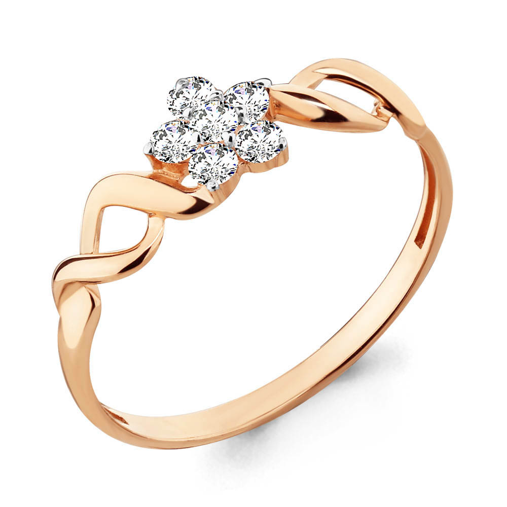 

Кольцо из серебра р. 15,5 AQUAMARINE 68002А_925_з, 68002А_925_з