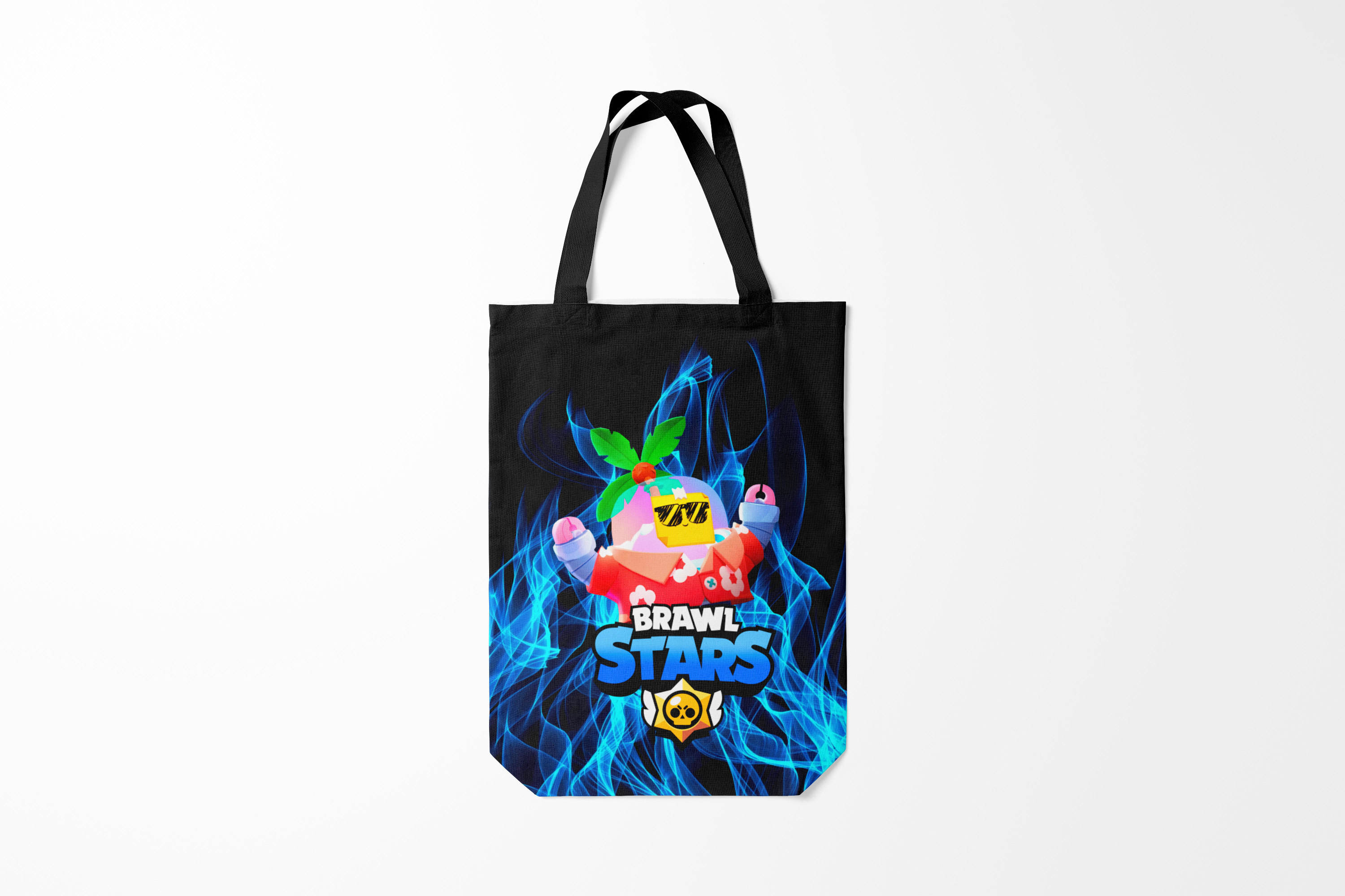 

Сумка шoппер унисекс Burnettie Brawl Stars TROPICAL SPROUT.,, Brawl Stars TROPICAL SPROUT.