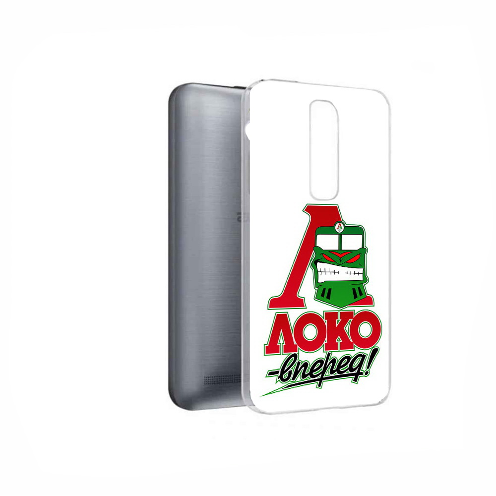 

Чехол MyPads Tocco для Asus ZenFone 2 Laser (ZE601KL) ФК локо вперед, Прозрачный, Tocco