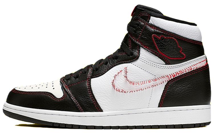 

Кеды унисекс Jordan Air Jordan 1 High Og Defiant Swoosh белые 40 EU, Белый, Air Jordan 1 High Og Defiant Swoosh