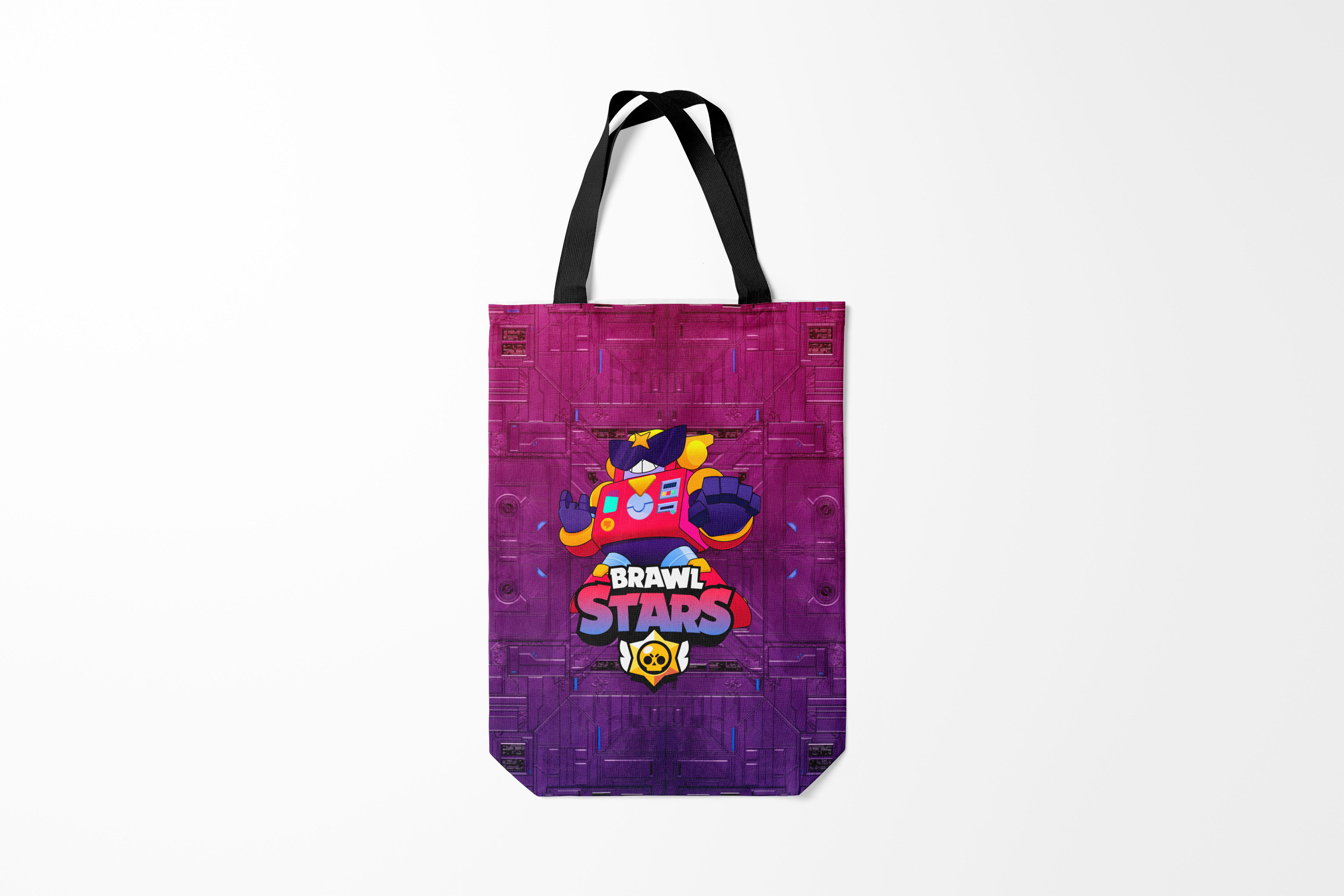 

Сумка шoппер унисекс Burnettie Brawl Stars Surge,, Brawl Stars Surge