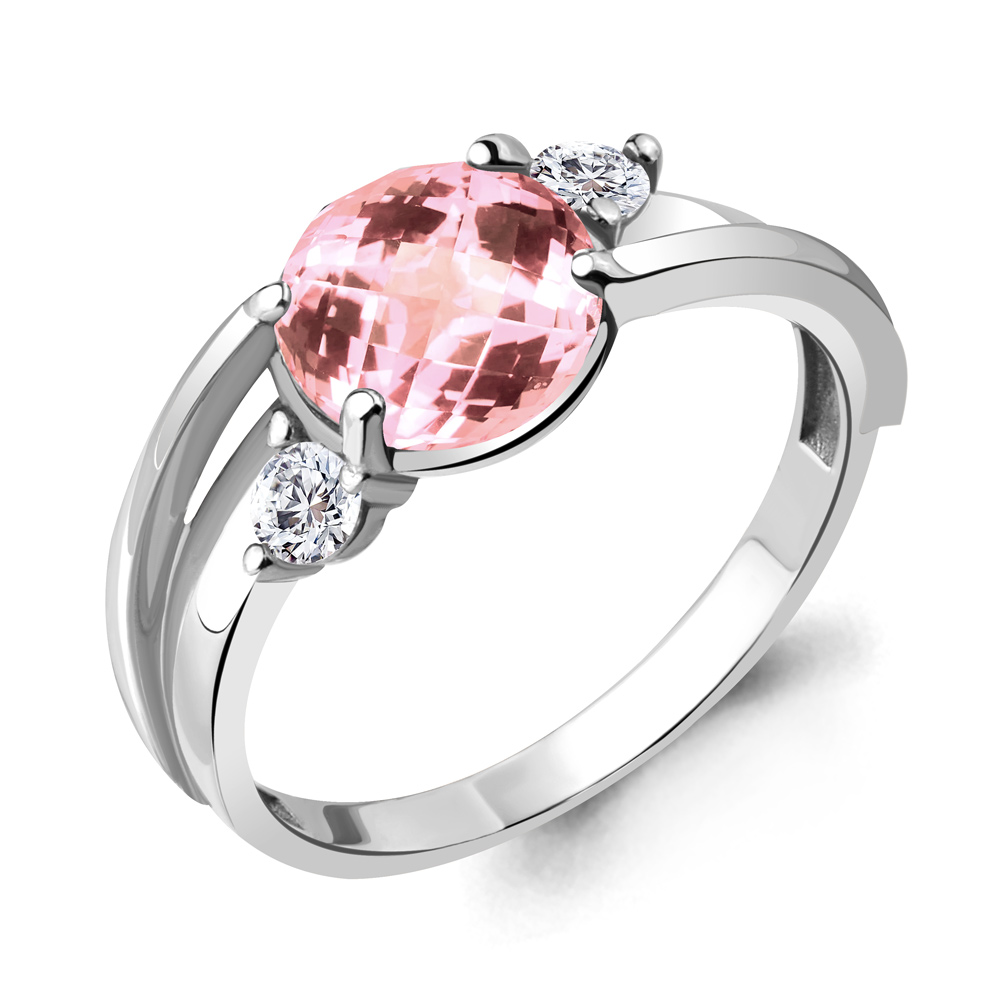 

Кольцо из серебра р.  AQUAMARINE 6921490А_925_р, 6921490А_925_р