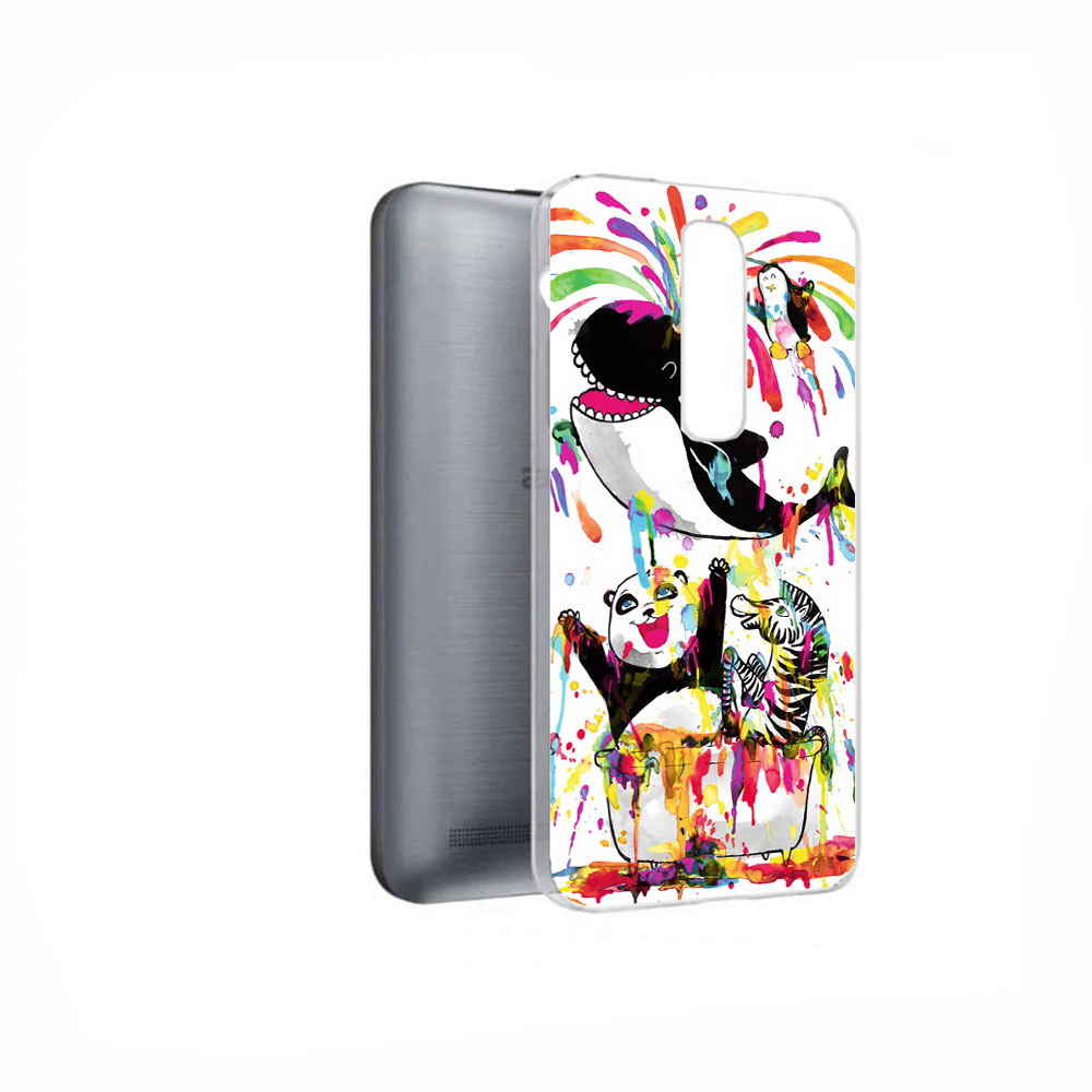 

Чехол MyPads Tocco для Asus ZenFone 2 Laser (ZE601KL) Хиппи кит, Прозрачный, Tocco