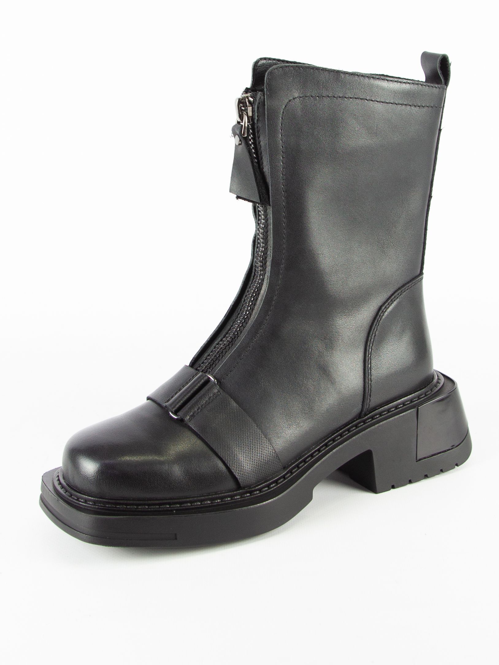 

Полусапоги женские 365 Shoes H682-W41-1 черные 38 RU, Черный, H682-W41-1