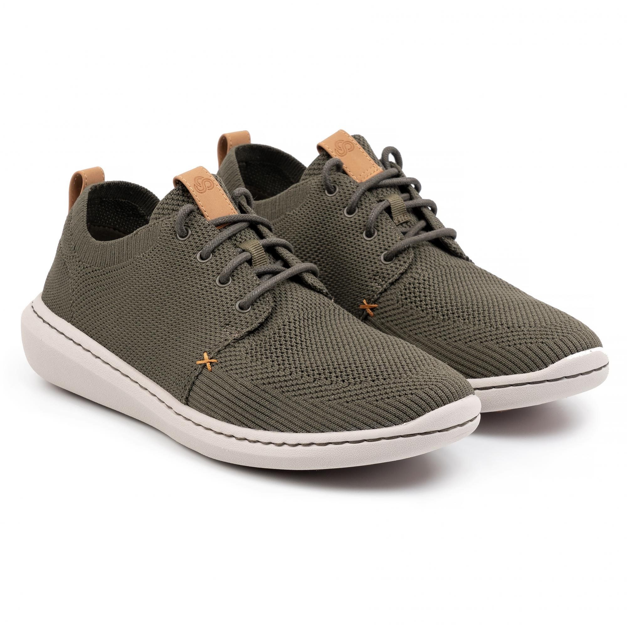 Кроссовки мужские Clarks Step Urban Mix хаки 42 EU