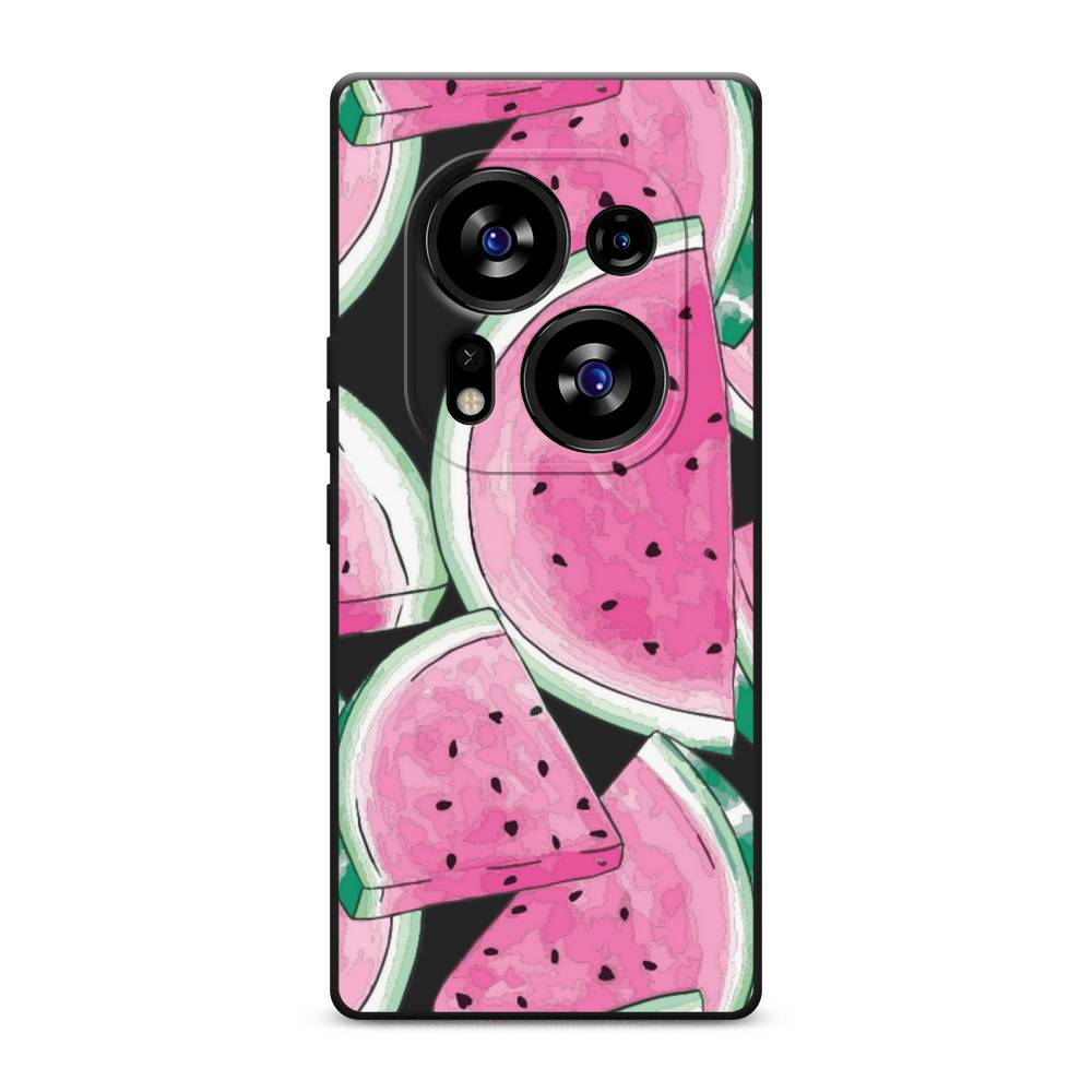 

Чехол Awog на Tecno Phantom X2/X2 Pro "Акварельные арбузы", Зеленый;белый;розовый, 303250-1