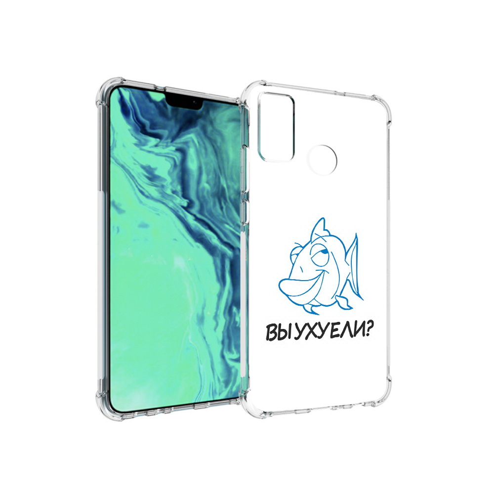 

Чехол MyPads Tocco для Huawei 9X Lite вы ухуели, Прозрачный, Tocco