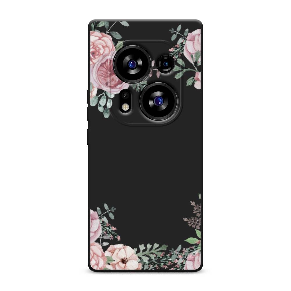 

Чехол Awog на Tecno Phantom X2/X2 Pro "Нежные розы акварель", Прозрачный;розовый;зеленый, 303250-1