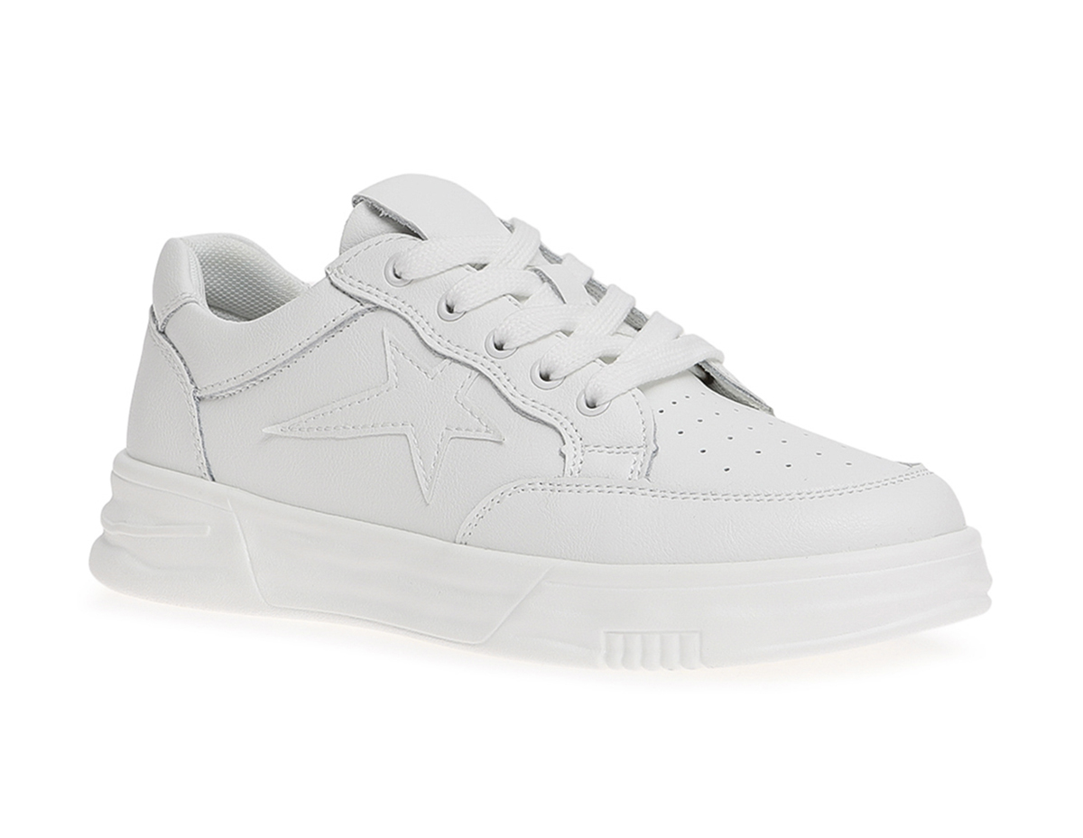 

Кеды женские El Tempo CYD12_XLX22007-3-1 белые 37 RU, Белый, CYD12_XLX22007-3-1